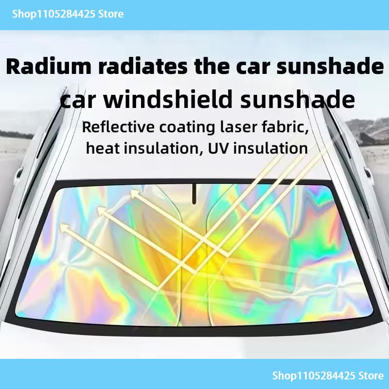 For Honda Odyssey Foldable Front Windshield Sun Shade UV Reflective Sun Protection Cover Car Interior Accessories