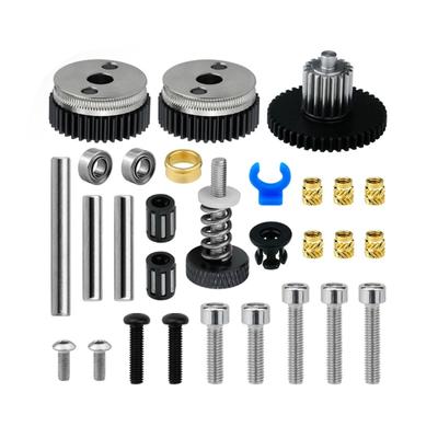 3D Printer Gear Part HGX Extruder Kit High Hardened Steel HGX-extruder For 3/5 Cr10 Printers