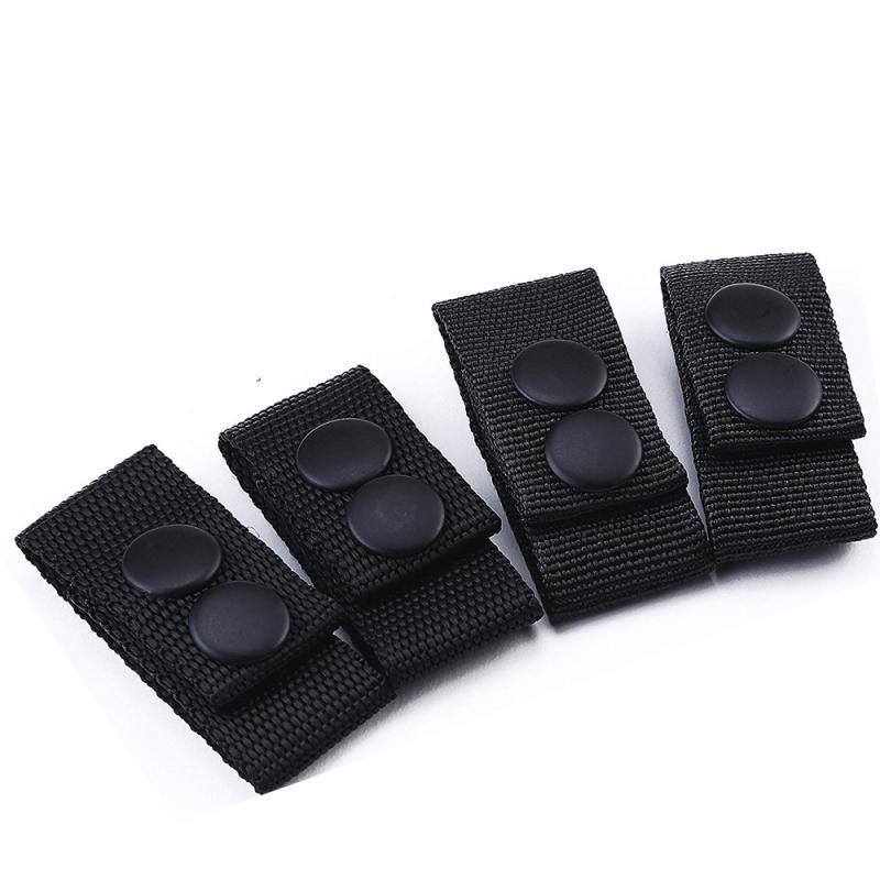 Tactical Duty Belt Loop with Snap Button Safety Lock (5cm/5.5cm)