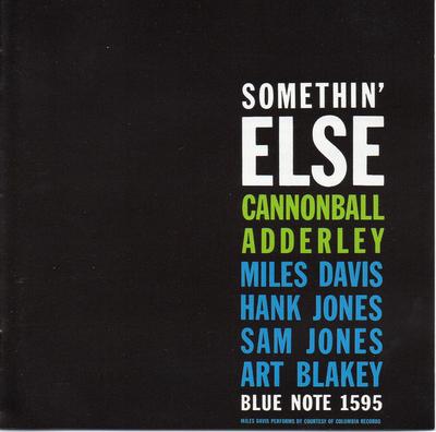 CD CANNONBALL ADDERLEY - Somethin' Else TOCJ6402 Blue Note 2004 Japan Jazz Used