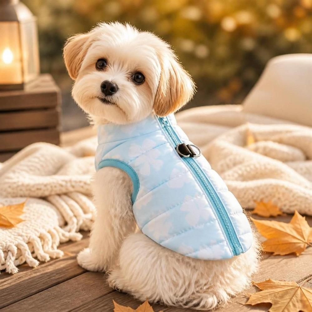 Warm Dog Coat Windproof Dog Vest Pet Costume Puppy Jacket Winter