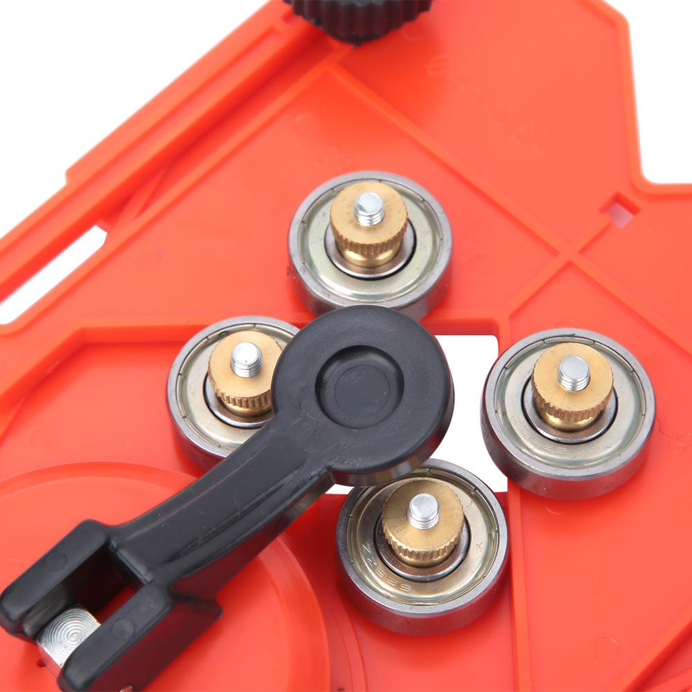 Glass Tile Punch Locator Red Adjustable Hole Positioning Tool Hole Locator Drilling Guide