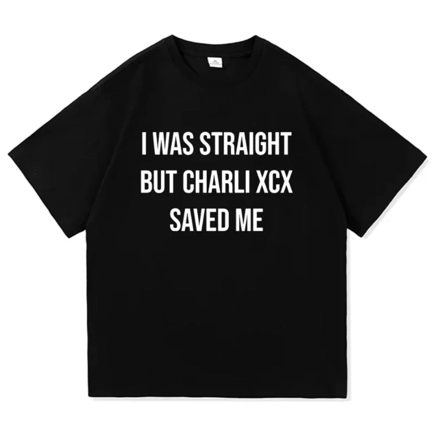 

Charli XCX Brat T Shirt New Fashion High Quality Harajuku Retro Casual T-Shirt Unisex Aesthetic Classic Tees Shirts S чёрный