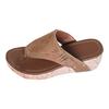 Damen Plateausandalen Keilabsatz Flip-Flops Modisch und Lässig Offene Clogsandalen Für Damen Größe 5 Sandalen mit Keilabsatz Für Damen Größe 11