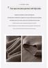 Velvet Seamless Slim-Fit Cashmere Sweater, Thin Knit, Half-High Neck, Skin-Friendly, Autumn/Winter Base Layer.