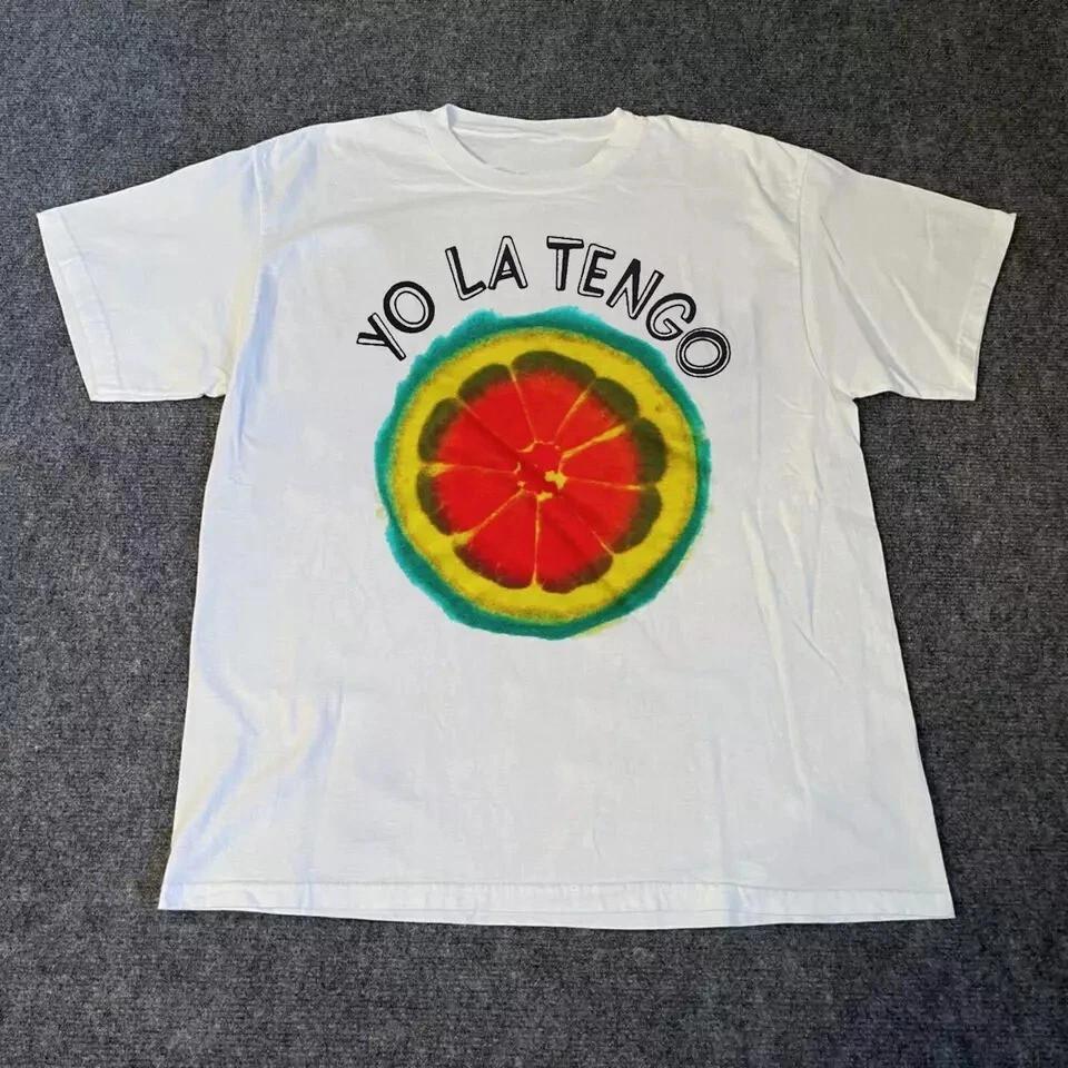 Yo La Tengo Band Zitrone Grafik Baumwolle T-Shirt Volle Größe S5XL