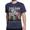 Disney Villains T-Shirt for Men Women Colorful Group Humor Graphic Humor Pure Cotton Tees Short Sleeve T Shirts Graphic Clothing