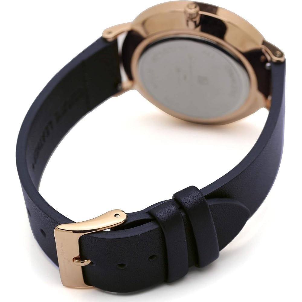 Salvatore Marra Unisex Quartz Watch with Calendar Navy Rose 40mm