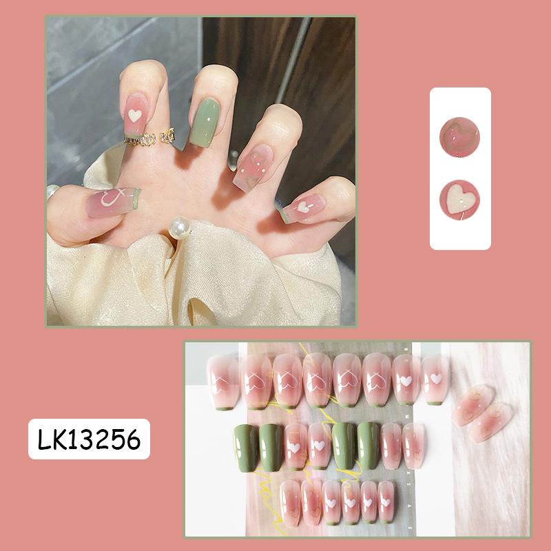 French Nail Art Summer Love Stickers - Fresh Fake Nails