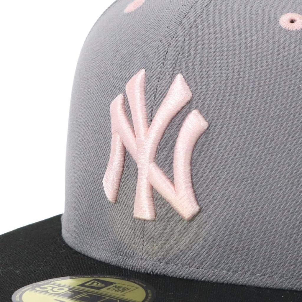 New Era 59FIFTY Side Patch MLB ONSPOTZ Special Edition NY Size 8 5950 NEYYANCO WS75TH STGRY BLACK Two-Tone Grey/Black