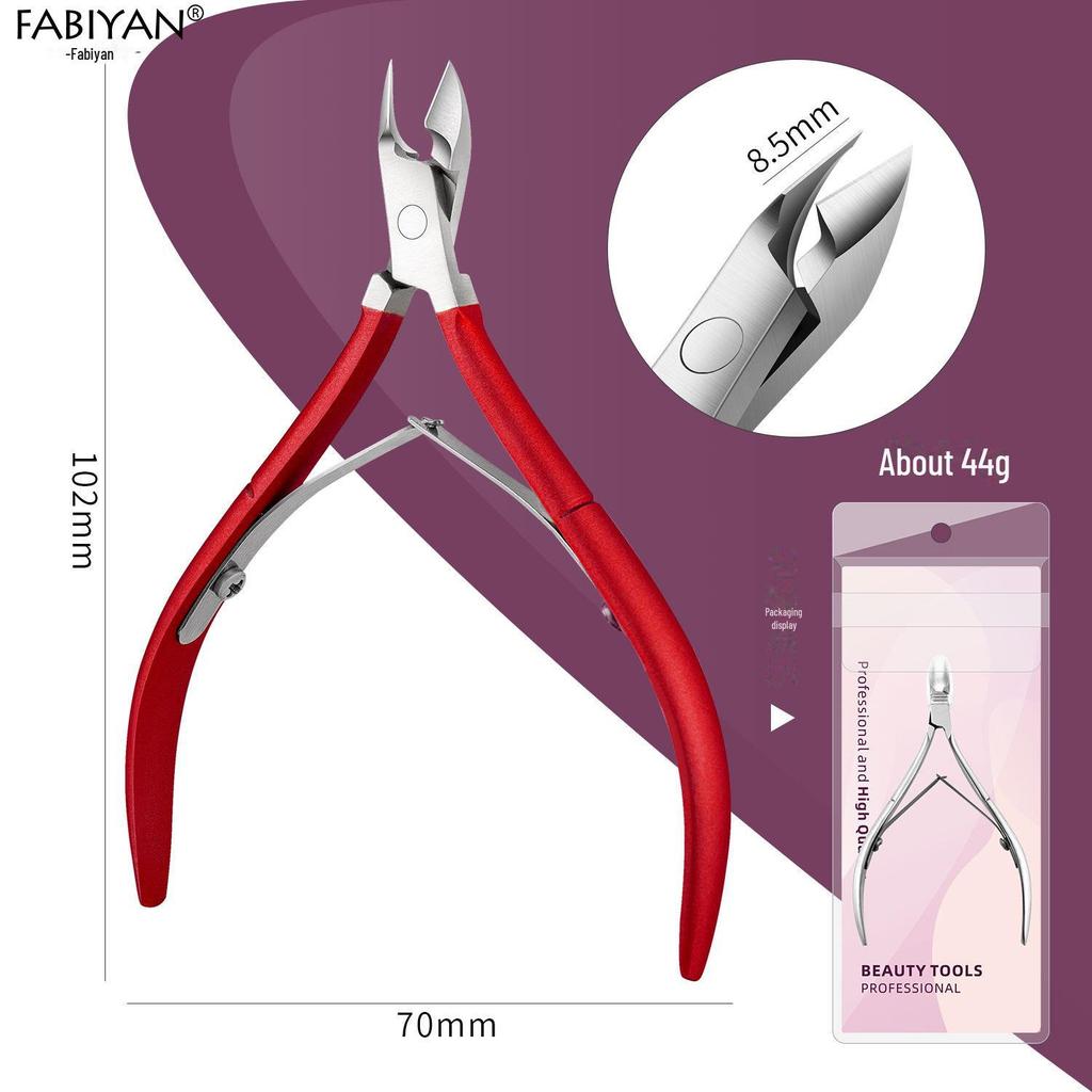 Stainless Steel Cuticle Scissors & Pliers Set with Nail Clippers - Nail Tool Kit