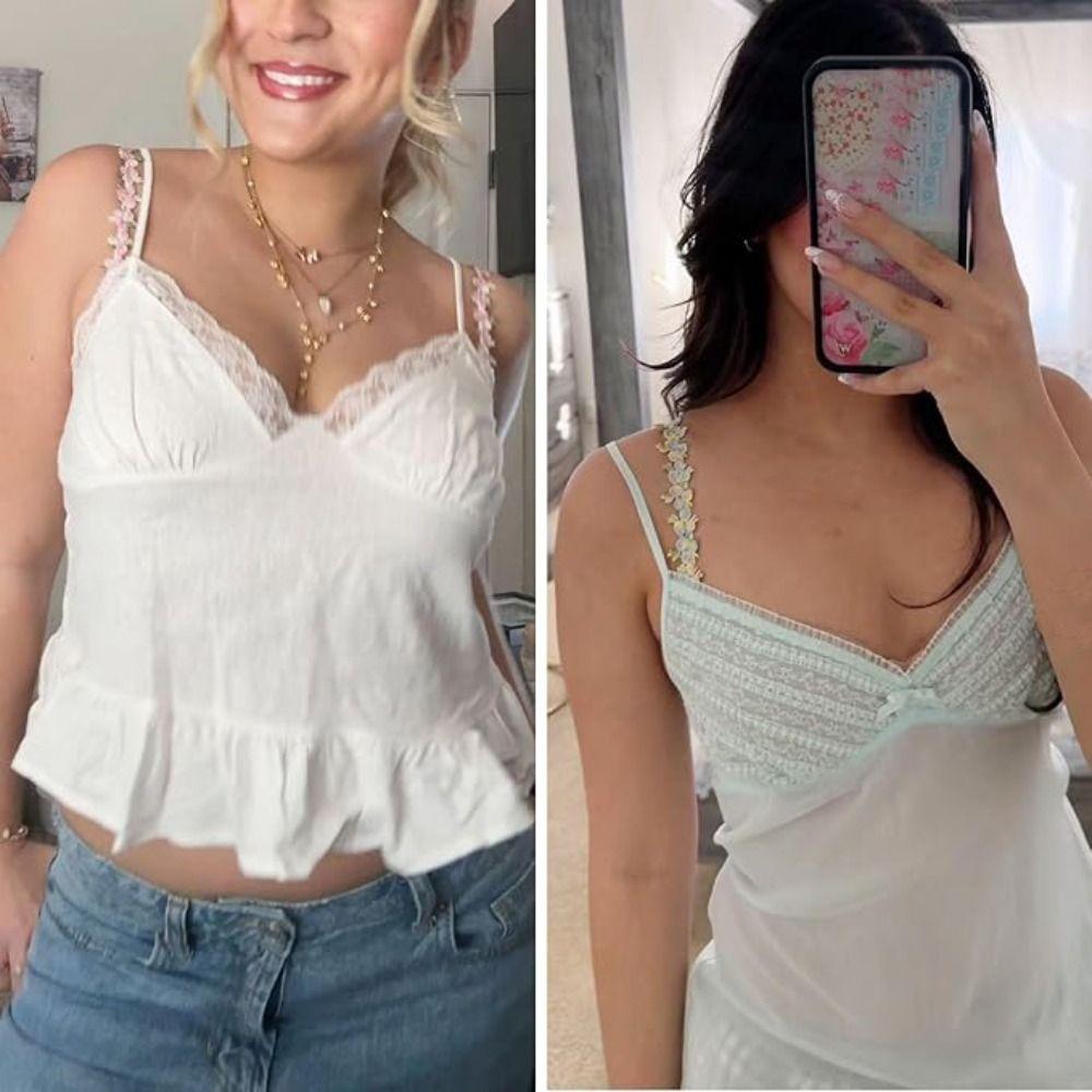 Removable Floral Shoulder Belts Lace Bra Straps Replacement New Floral Bra Straps