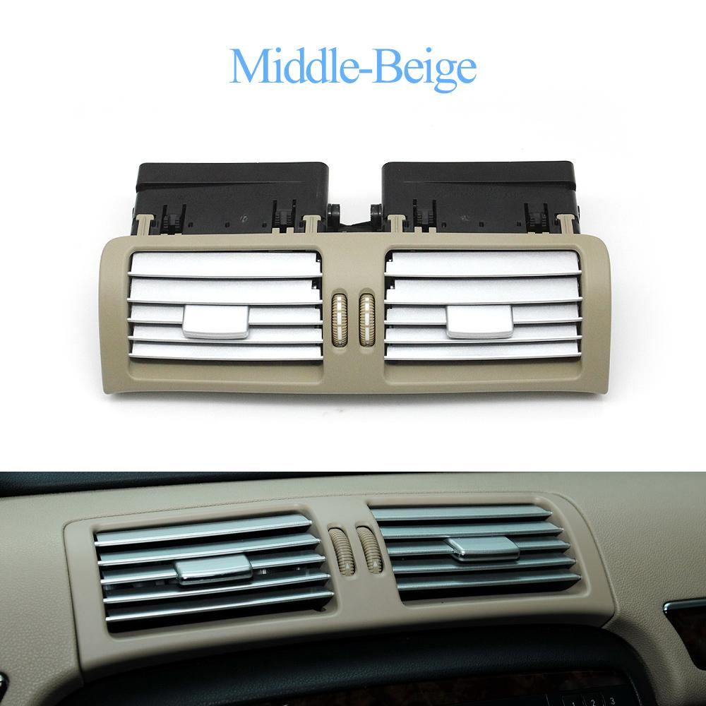 Upgraded Car Center Console Front Air Conditioning AC Vent Grille AC Wind Outlet Assembly For Benz R Class W251 2009-2018