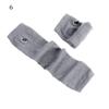 Striped Elbow Gloves Women Emo Gloves Winter Warm Long Sleeves Gloves Women Fingerless Stripe Hip-Hop Knitted Elbow Mittens