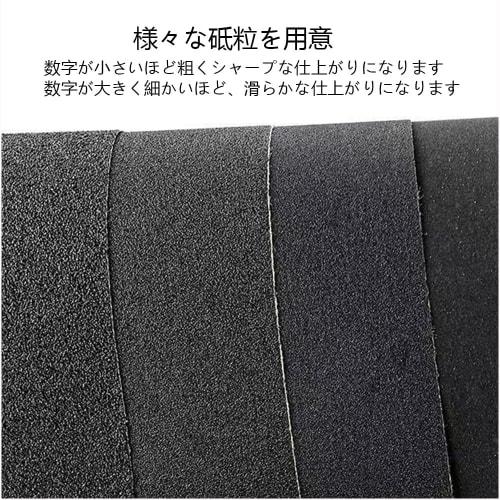 YJRUNFU Waterproof Sandpaper, 38 Sheets, 80, 120, 150, 180, 220, 240, 320, 400, 600, 800, 1000, 1200, 1500, 2000, 2500, 3000, 5000, 7000, and 10000 Gr