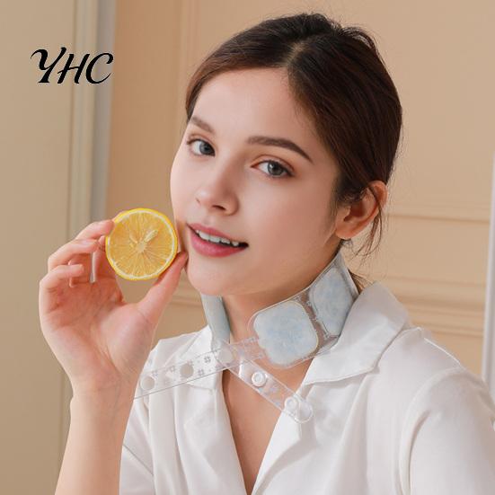 Portable Cooling Neck Ring 1/2Pcs Wrap for Summer, Reusable Adjustable Wearable Ice Pack, Outdoor Accessory Heatstroke Prevention Cooler Collar
