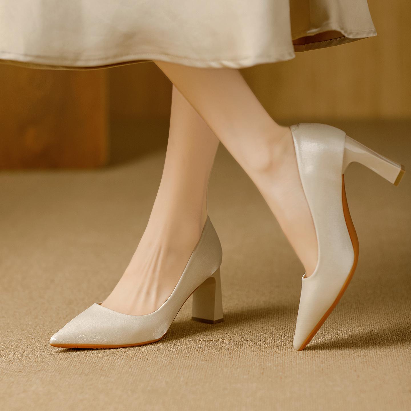 

Korean Style High-End Versatile High Heels - Spring/Autumn 2025 38
