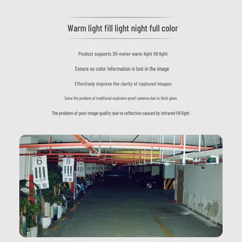 

Dahua LED Full-Color POE HD Surveillance Camera CN plug (adapter included)