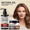 For Batana Oil Volumizing Hair Care Set Repairs Frizzy Hair Deep Nourishes Scalp Smooth Hair Travel