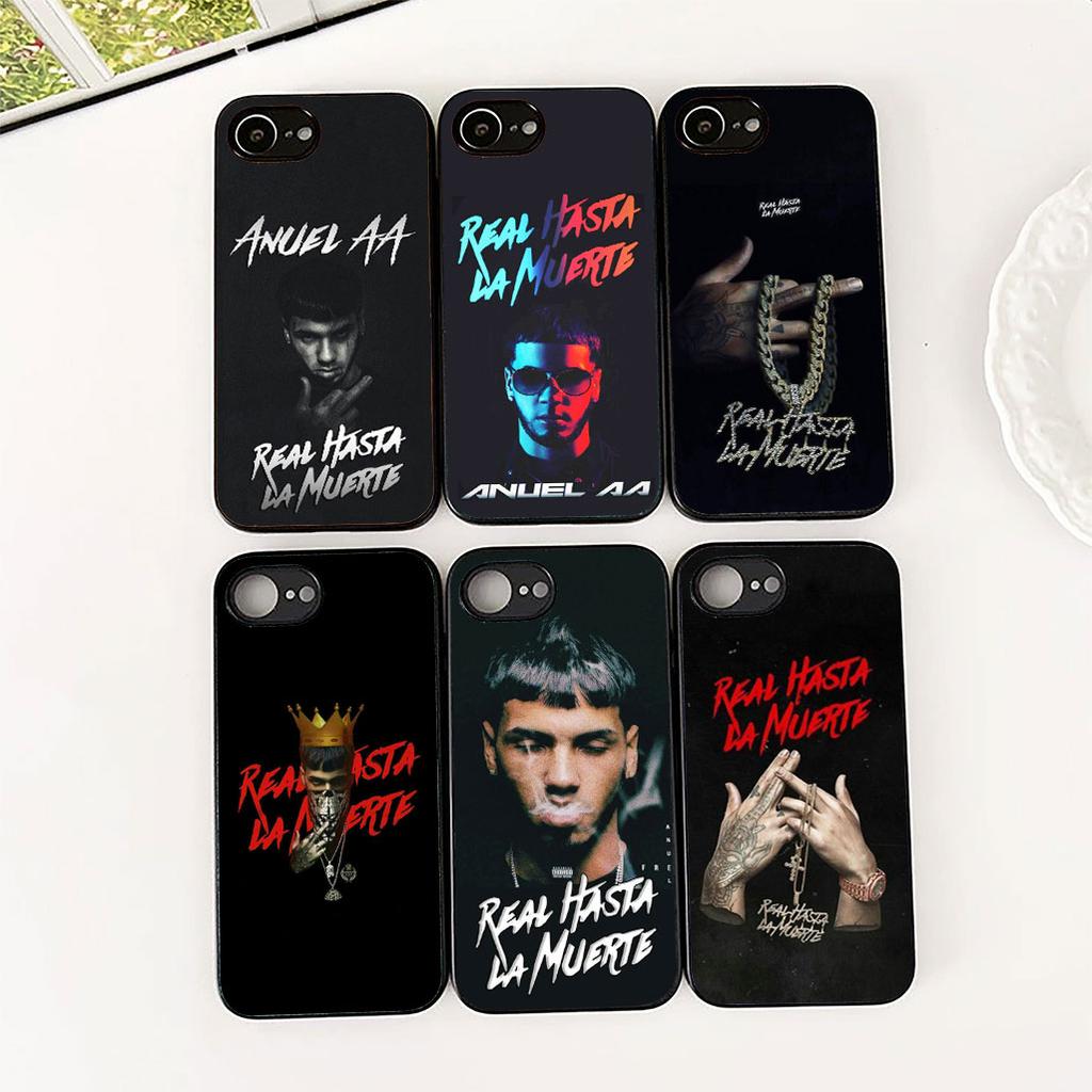 Anuel Hot AA Phone Cover for Apple iPhone 17 14 15 16 Plus Pro Max 16E ProMax + 16Plus 14+ 16+ Protective Case