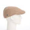 Lacoste Rib Knit Hunting Cap for Men and Size F Women, Beige, (L1284, Beige)