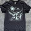 Loon Full Moon T-Shirt, Vintage Nature Graphic Tee, Lake Life Wildlife Shirt