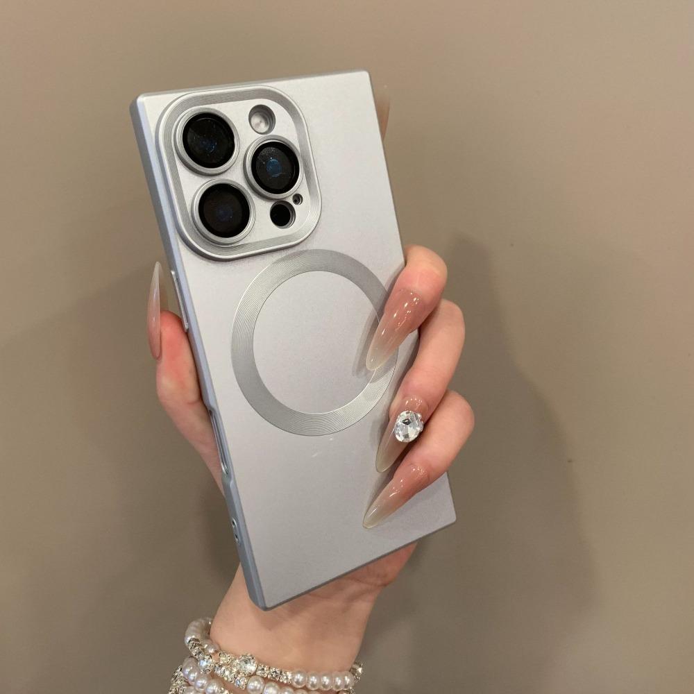 

Новый квадратный жидкий чехол с присоской, подходит для iPhone 16 Promax 18 Plus 14 Pro Max 13 12 11, противоударный, с известным точным отверстием iphone 14