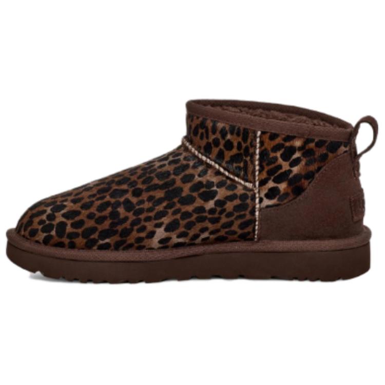 UGG Классические Ультра Мини Сапоги Каспийский Выжженный Кедр Женские Кроссовки Коричневый 1158328-BCDR 37