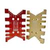 Upgraded Card Gauge High-Precision Aluminum Dovetail Jig Tenon Caliper for Measuring Height Gaps Gauge Ruler Precision-