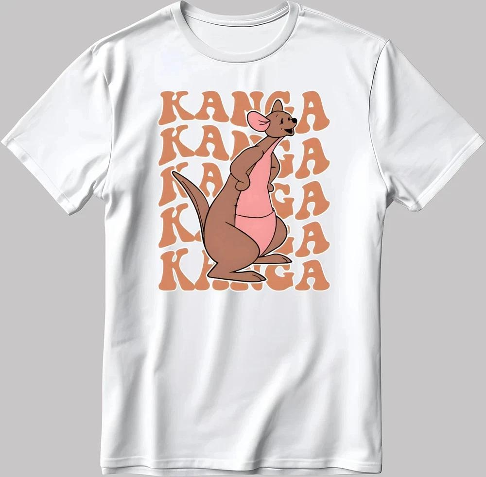Winnie The Pooh Kanga Roo Funny Text White TShirt Size S4XL S