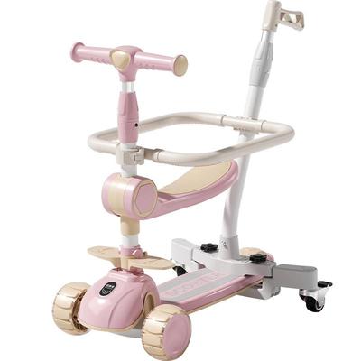 Children's Convertible Scooter and Stroller for Ages 1-12 - Boys and Girls