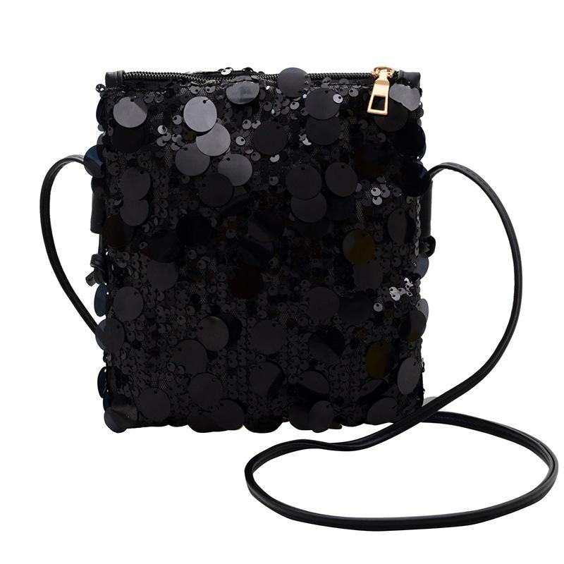 Mini Sequins Shoulder Bags for Women Fashion New Phone Wallet Crossbody Bag Handbags and Purses