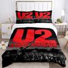 3pcs U2, Rock Crusade Duvet Cover Set - Soft & Breathable Bedding, Includes 1 Duvet Cover and 1/2 Pillowcases (No Insert) yy251107199