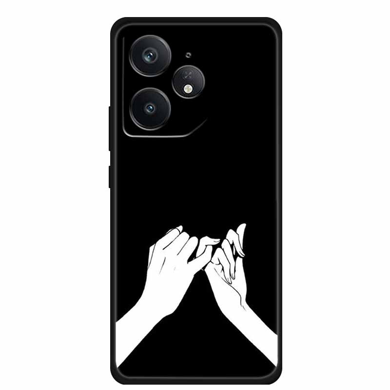 For Realme Neo 7 5G Phone Case Black Silicone Soft Back Cover For Realme Neo7 x Neo 7x Neo7x Neo 7 SE Neo7 SE Case Coque Funda
