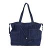 Casual Denim Solid Large Capacity Shoulder & Crossbody Bags Simple Fashion Versatile Portable Commute Women‘s Tote Bags 2025 New