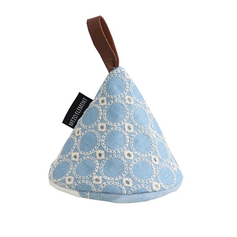 

Прихватки для духовки, японские джинсовые вышивки, противоожоговые перчатки для кастрюль, шляпа с ручкой, кухонные изоляционные перчатки, тканевая крышка для кастрюли с зажимом