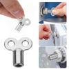 1/5Pcs Silver Heater Exhaust Key Zinc Alloy Valve Wrench New Exhaust Valve Key  Radiator Accessory