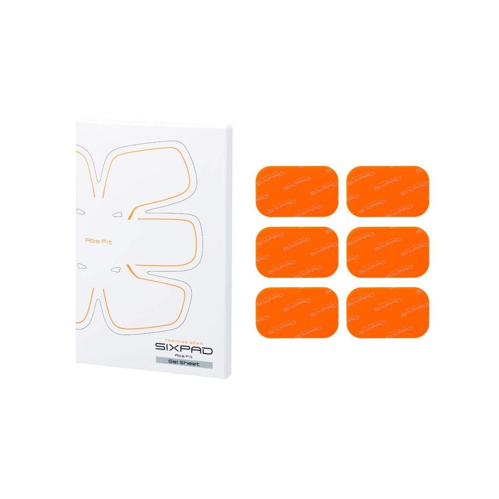 MTG SIXPAD Abs Fit 2 High Conductivity Gel Sheets Fit Manufacturer (Abs 2) [Genuine Product]