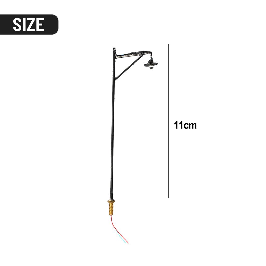 Model Light Street Light 5pcs Accessories LED Lamp Post