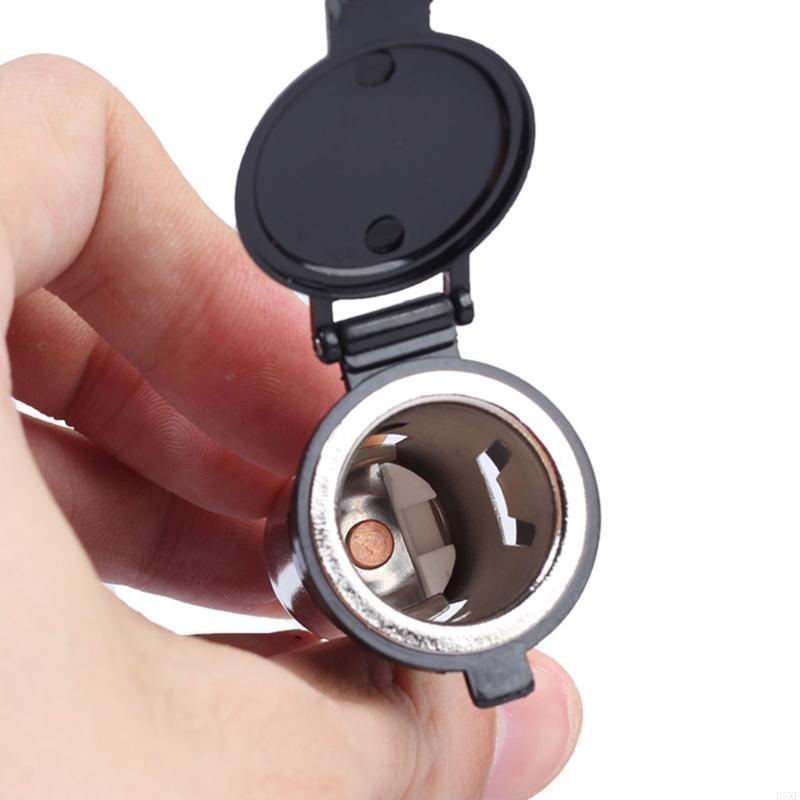 

2025 New 12V 120W Universal Car Boat Tractor Cigarette Power Socket Outlet Plug чёрный