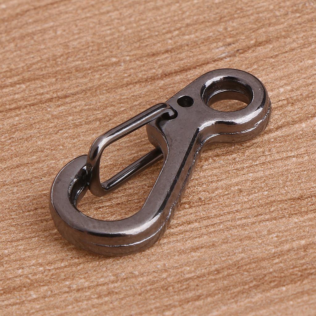 10 PCS Outdoor Camping Clip Backpack Clasps Alloy Mini SF Carabiners Keychain Hang Buckle Hook Multi Tool Spring Hook