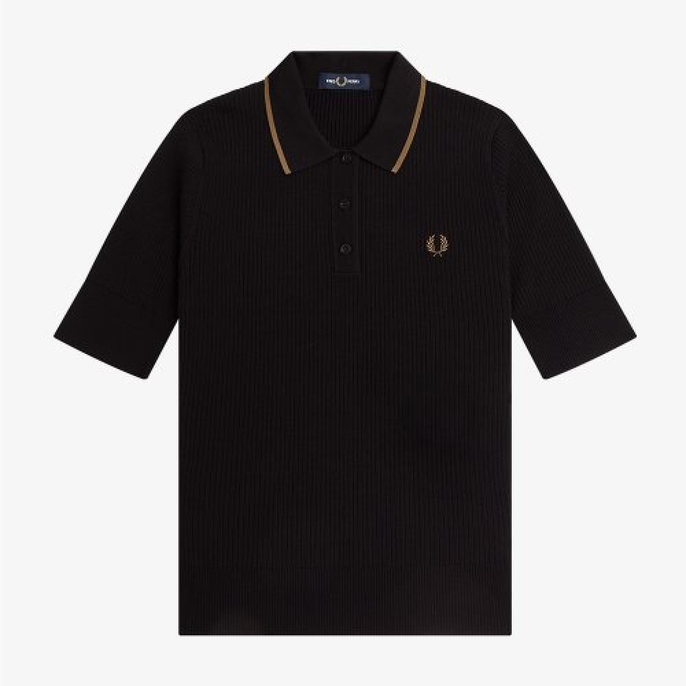 

Fred Perry Fred Perry [womens] Lip Knit Shirt 102 Afpf2336109 102 S