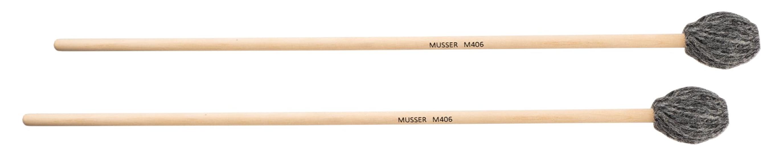 

Musser Birch Handle Mallet (for Marimba and Vibraphone) [M406] Wool-Wrapped Head, Hardness