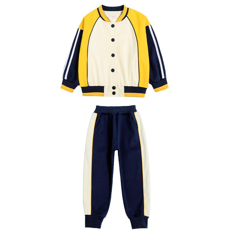 British Style Spring/Autumn Sportswear Three-Piece Set for Primary Students