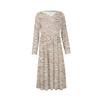 Women's Fashion Dress Spring V-neck Long Sleeve Dress