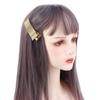 Clip Headwear Side Clip Hair Barrettes Headress Korean Style Hairpin Metal Wire Drawing Hairpin Women Hairpin Hair Accessories
