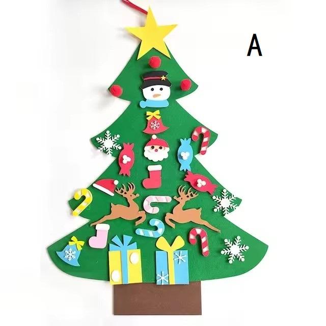 DIY handmade felt Christmas tree children's toy material package