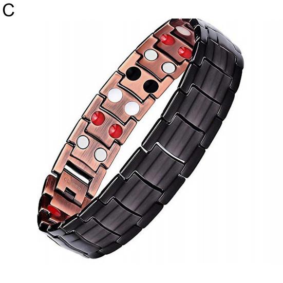 

Терапевтический браслет Шикарный магнит Чистый цвет для облегчения боли в запястном туннеле C