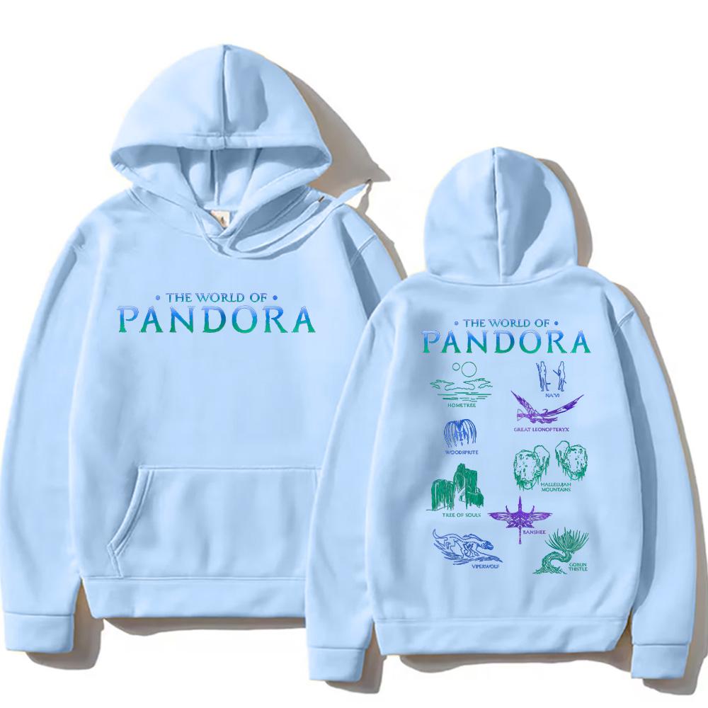 

Худі Pandora Avatar Светри Avatar The World of Pandora Подарунки Avatar для жінок чоловіків Толстовки Harajuku Естетичний одяг XXL світло-синій колір