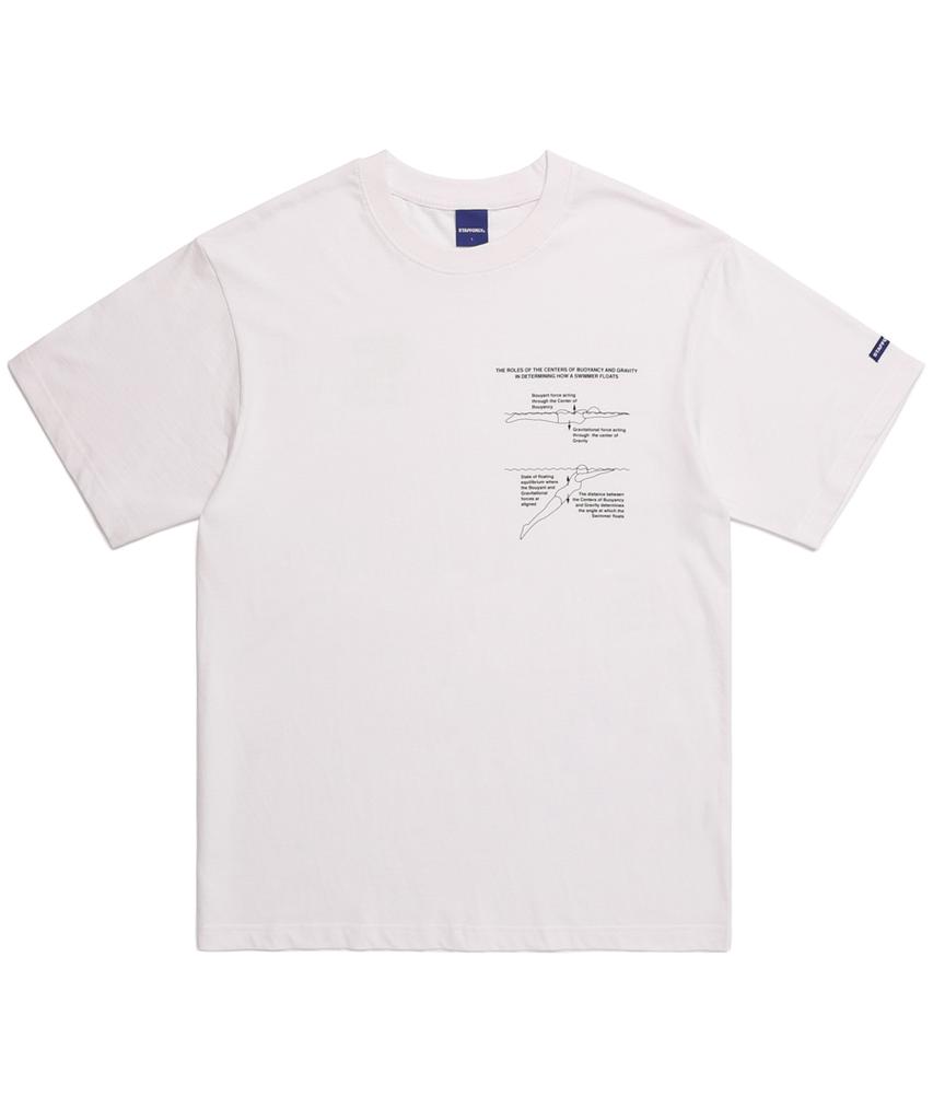 STAFFONLY Swimming Guide Tee (White)